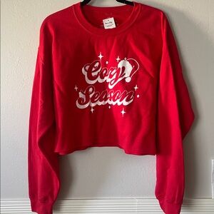 Party City Red Cozy Season Women's Sweater